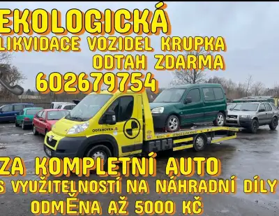 EKOLOGICKÁ LIKVIDACE VOZIDEL