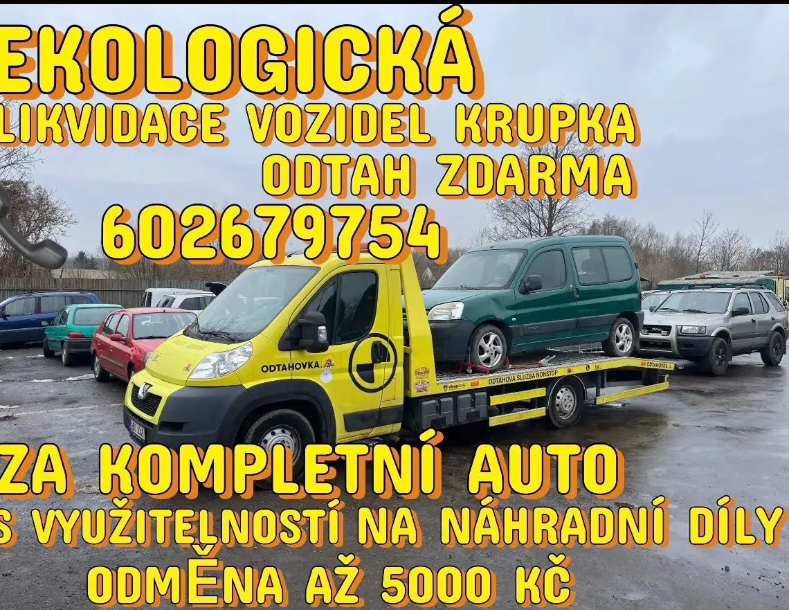 EKOLOGICKÁ LIKVIDACE VOZIDEL