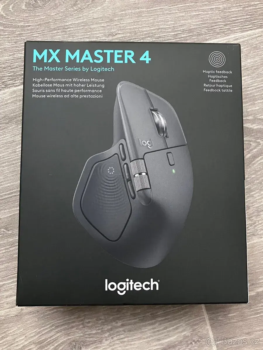 Logitech MX Master 4 – Graphite, nerozbalená