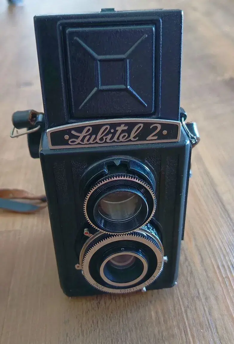 Legendární TLR dvouoká zrcadlovka LUBITEL 2 + pouzdro
