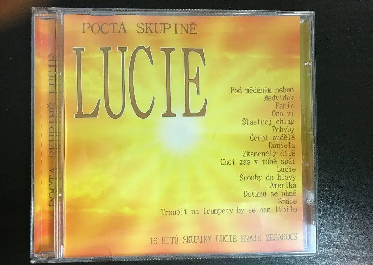 CD Megarock - Pocta skupině Lucie.