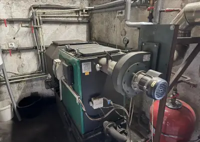 Automatický kotel na pevná paliva