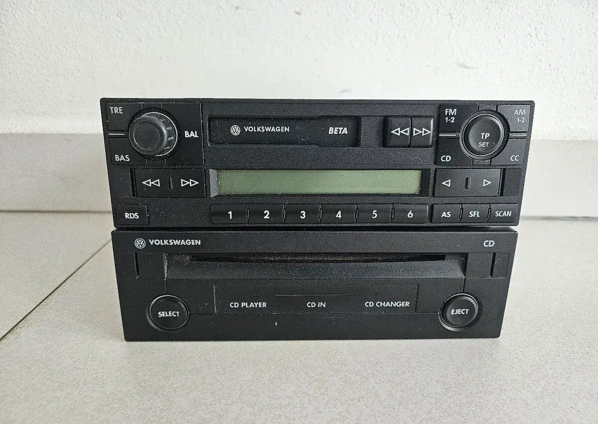 VW BETA + 1CD PLAYER VW GOLF 4 PASSAT B5 - 1J0035152E - 1J03
