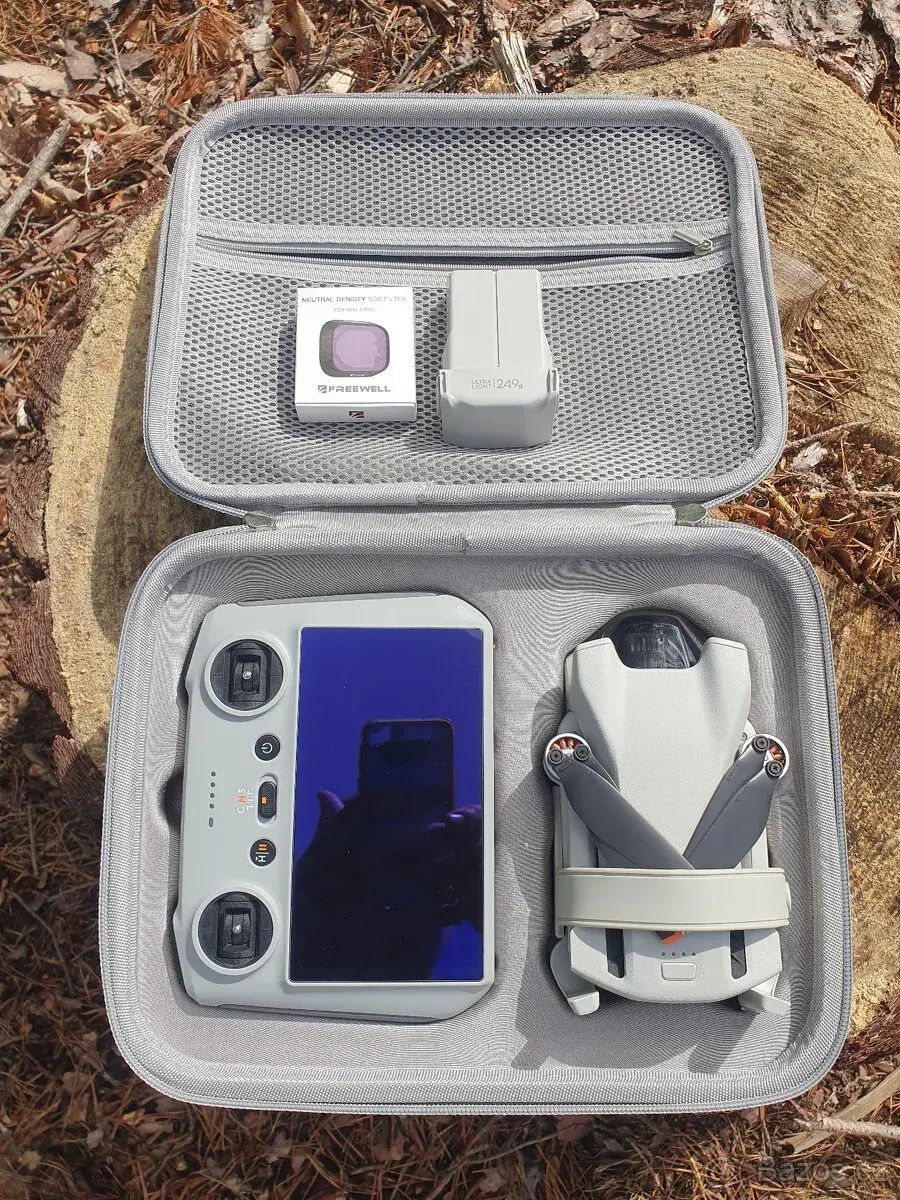 DJI Mini 3 RC display + 2x baterie
