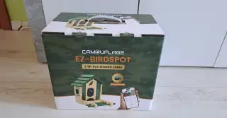 Chytré krmítko pro ptáky s kamerou - Camouflage EZ-BirdSpot