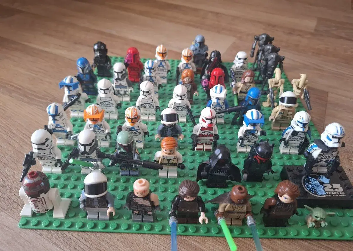 lego figurky star wars komplet 45ks