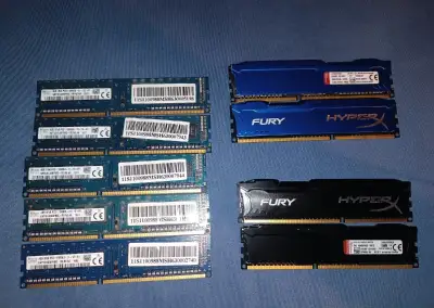 Paměti RAM DDR3 MIX
