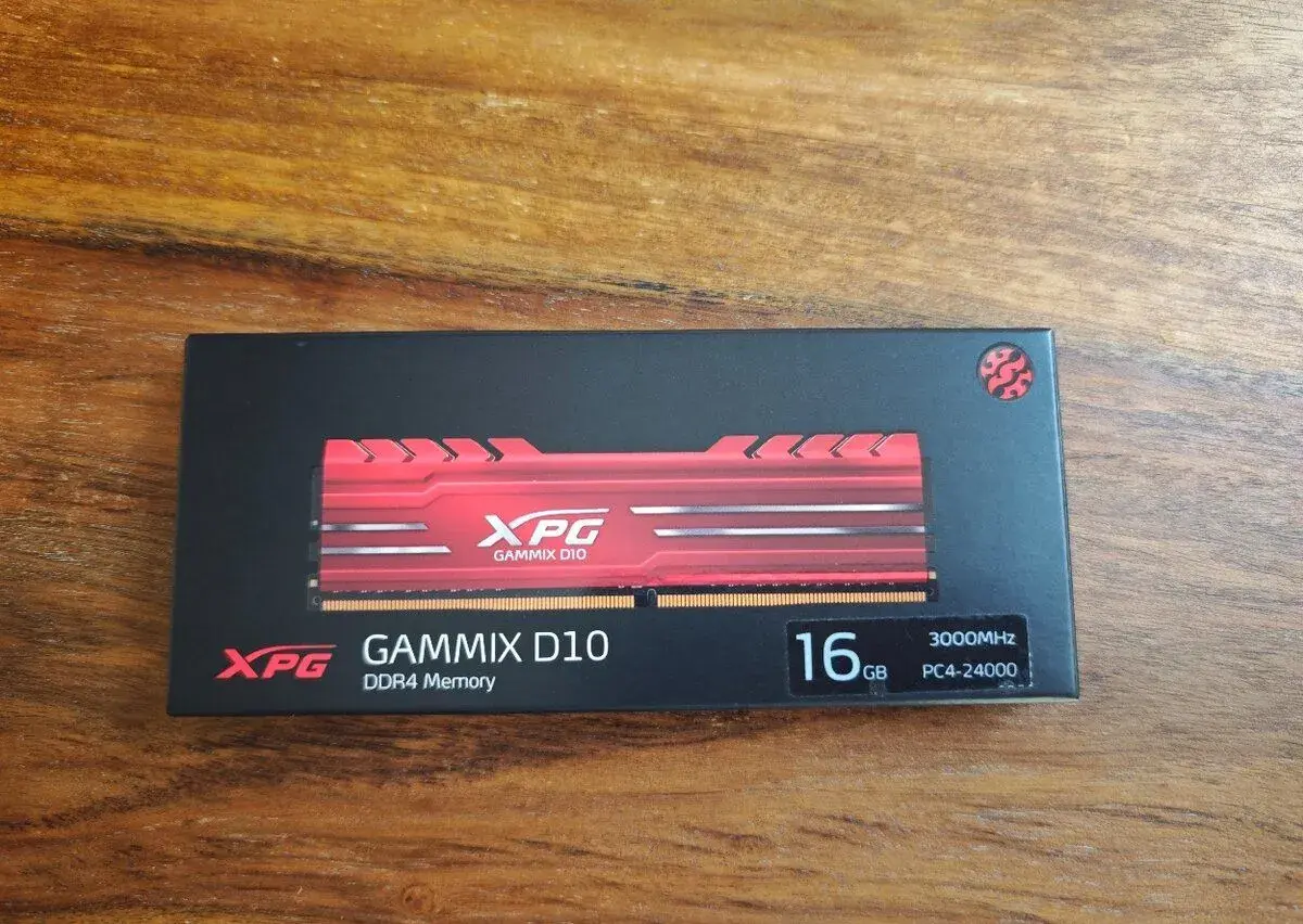 ADATA XPG 16GB DDR4 3000MHz CL16 GAMMIX D10