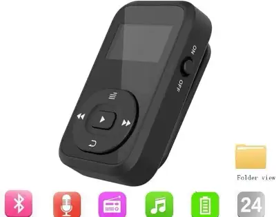 MINI MP3 PŘEHRÁVAČ, 8GB, NOVÝ + DÁREK