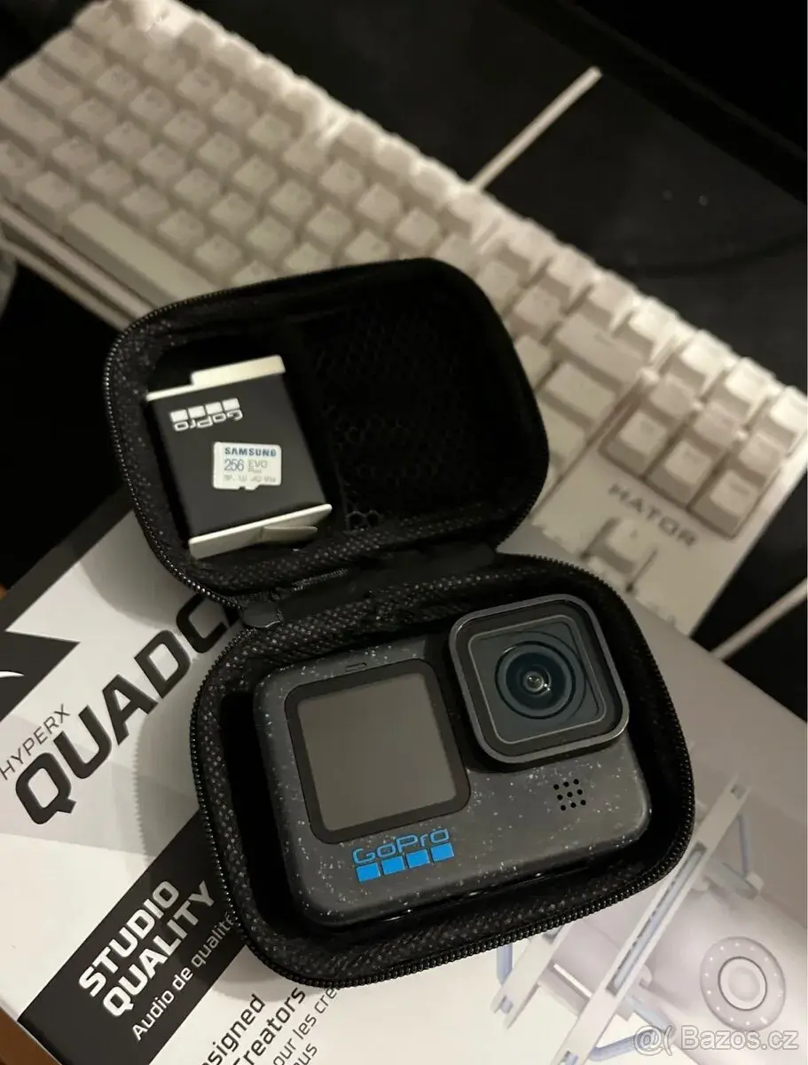 GoPro HERO12 Black + 256GB + Enduro baterie + příslušenství