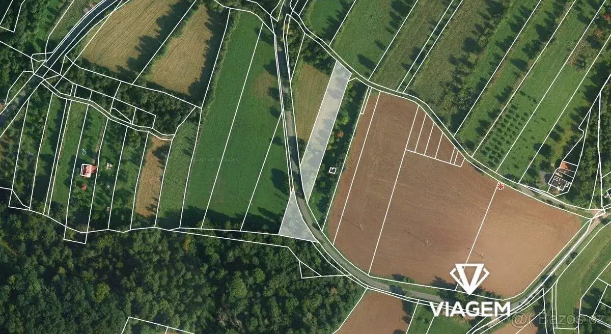 Zahrada 2 627 m², Podíl 75 % o výměře 1 970 m²