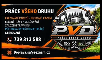 Sečení, frézování pařezů , mulčování , rizikové kácení