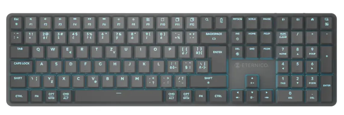 Eternico Wireless Mechanical Keyboard MKS710