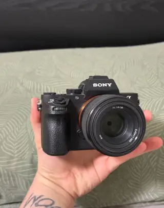 Sony Alpha 7 II + objektív 50 mm f/1.8 – STAV