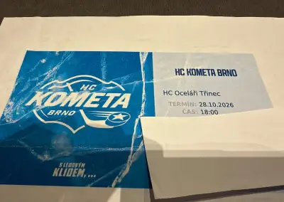 Vstupenka Kometa Brno -Třinec