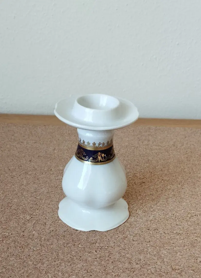 porcelánový svícen Marry Anne, Loučky, Czechoslovakia