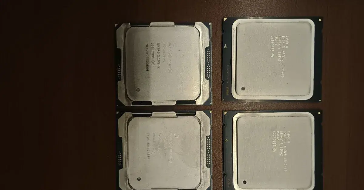 Serverové procesory e5-2630 e5-2630v2 e5-2620v3 e5-2620v4