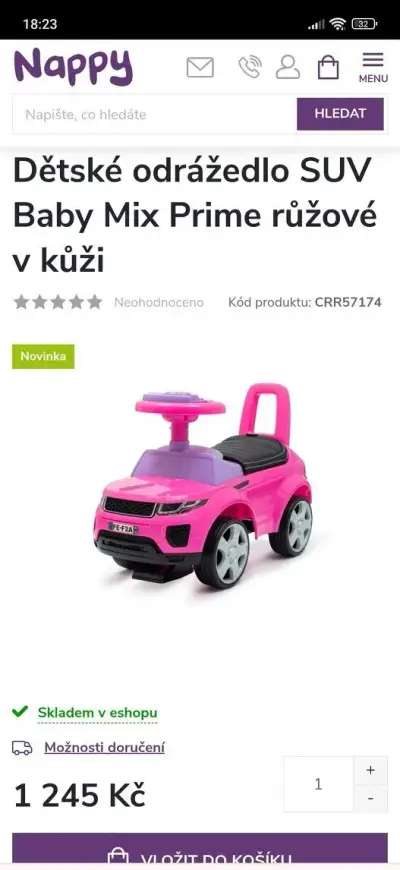 Dětské odrážedlo