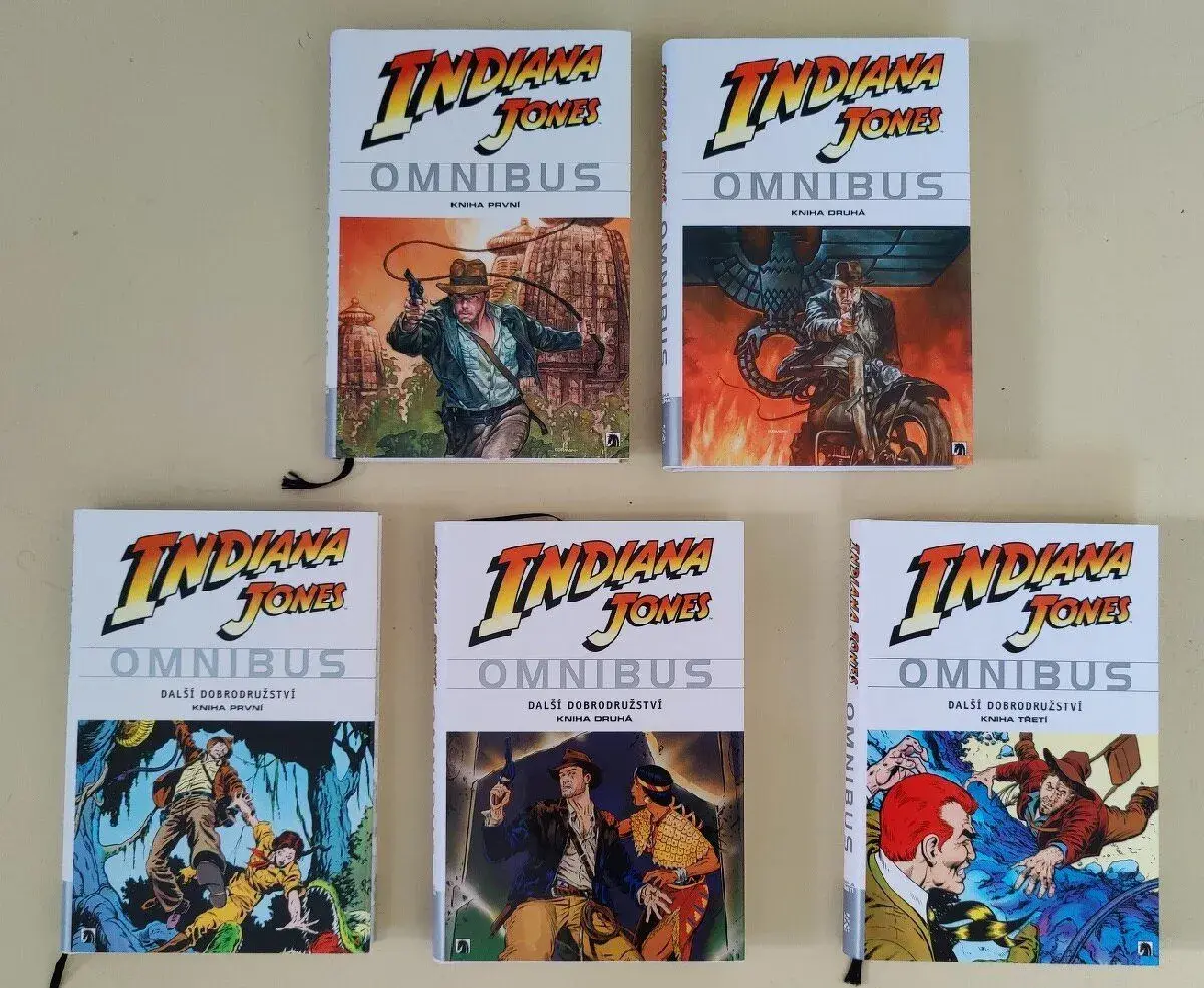Indiana Jones komiks Omnibus komplet