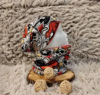 Homeless čepice+nákrčník KISS