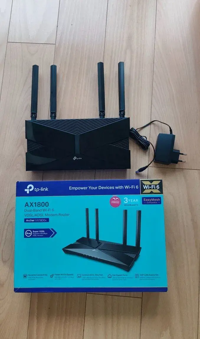 WiFi Modem/router TP-Link Archer VX1800v