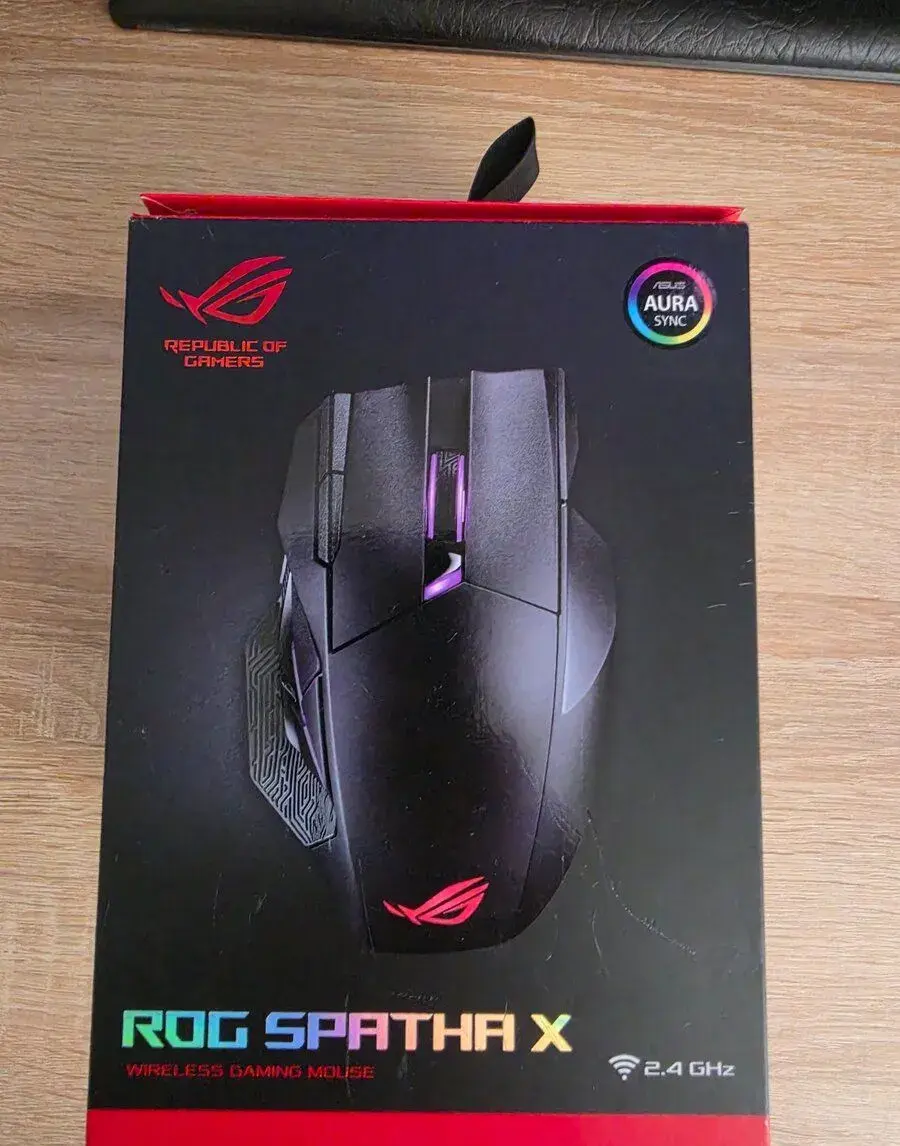 ASUS ROG Spatha X bezdrátová herní myš černá