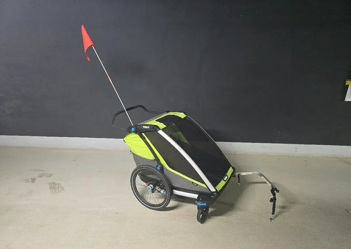 Thule Chariot Cab 2 – vozík za kolo / dvojkočárek