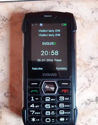 Vodotěsný EVOLVEO StrongPhone H1 (2024) v záruce
