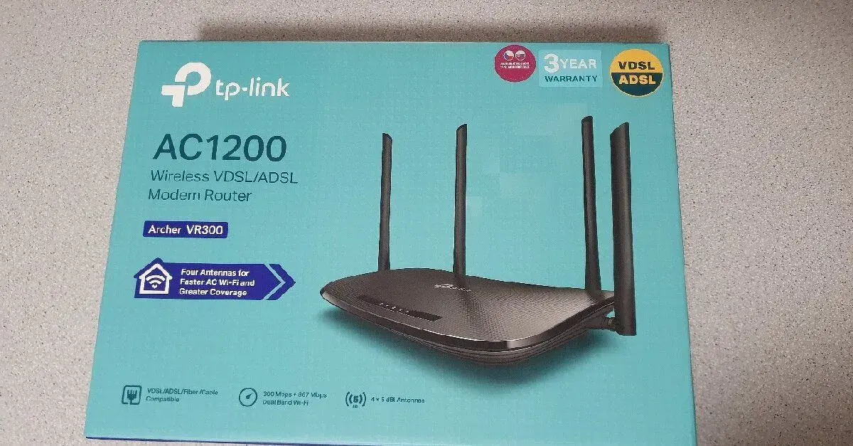 Modem, router Tp-link AC 1200.