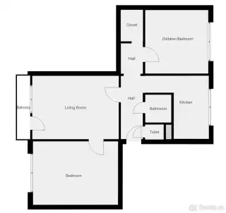 Byt 3+1, 67 m², výtah, 3. np – Zlín-Malenovice - Chelčického