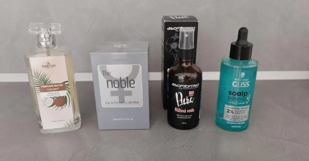 DÁMSKÝ PARFÉM, VODA, SÉRUM