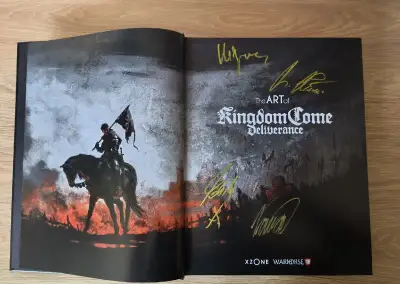 Kingdom Come Deliverance - Kniha Podepsáná/Rare