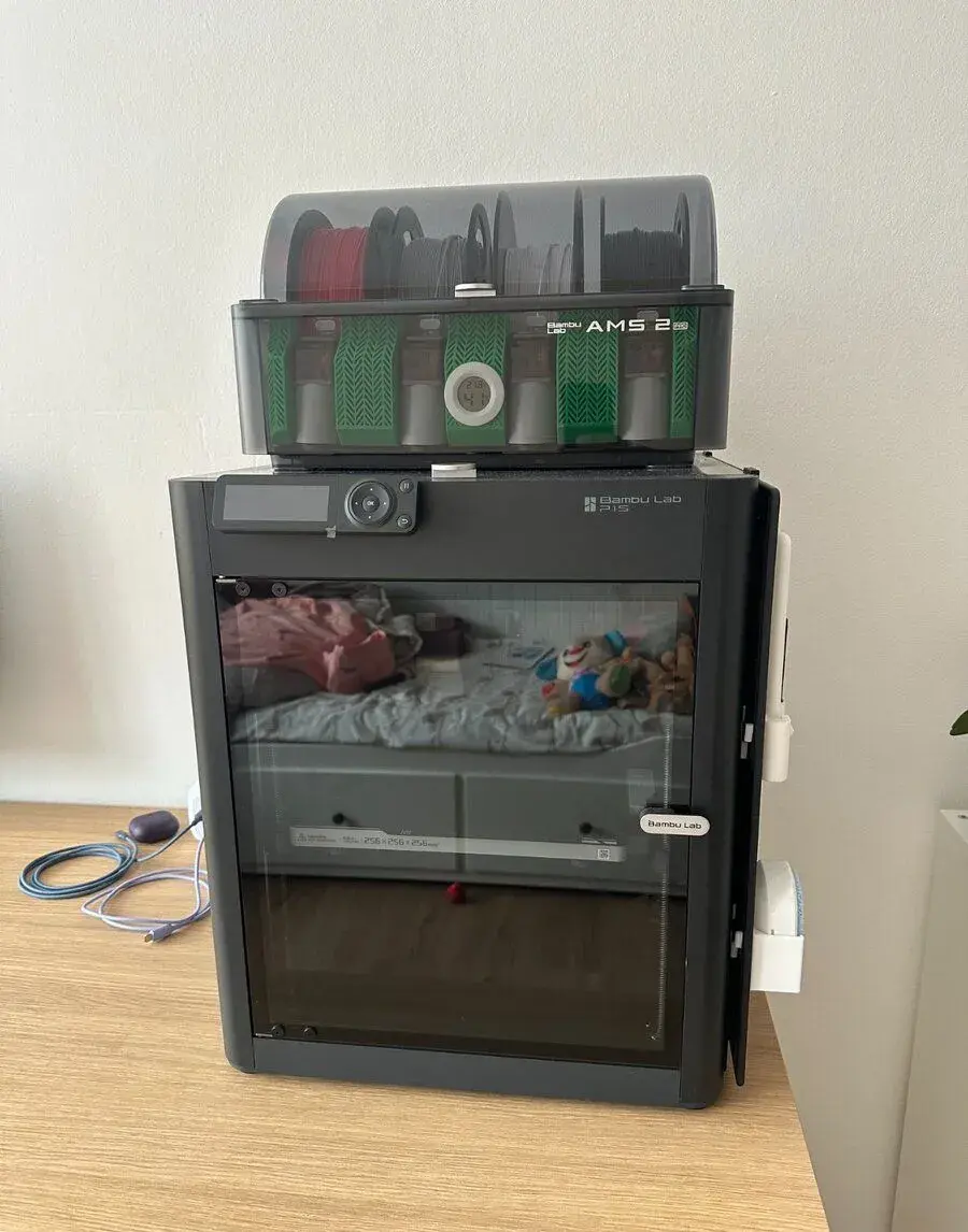 3D tiskárna BambuLab P1S + AMS 2 PRO