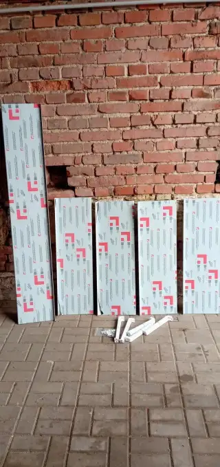 Venkovní hliníkové parapety bílé
