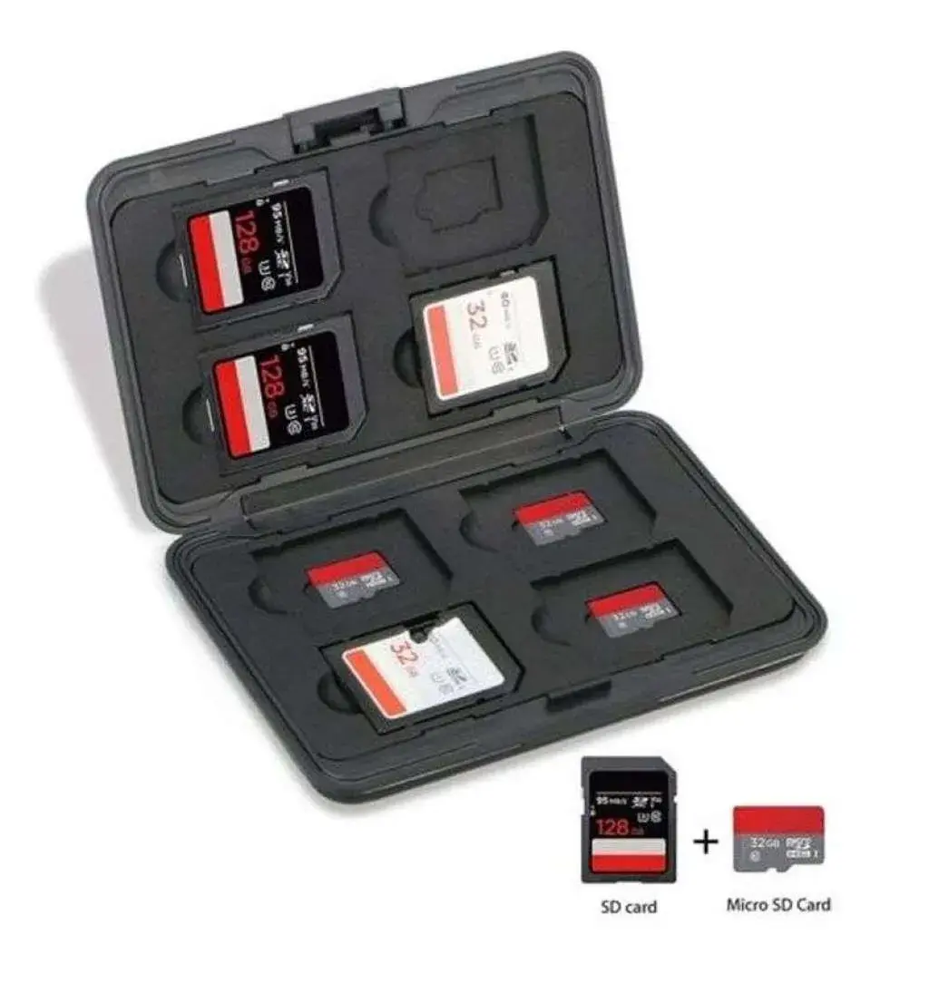 VoděodOdolné pouzdro na paměťové SD a Micro SD karty