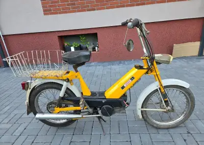 Babetta 207 s kartičkou, žlutá původní 8.