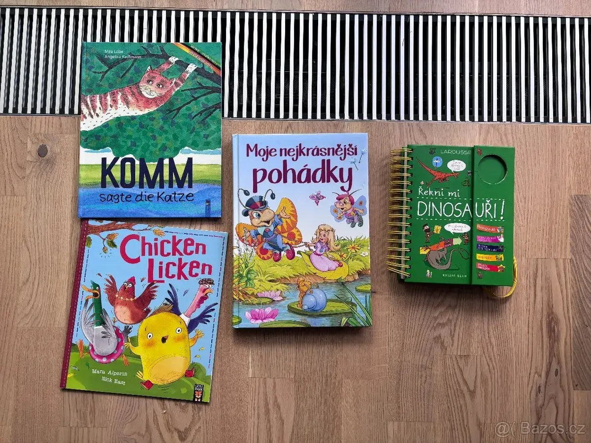 Různé dětské knihy (3-5 let)