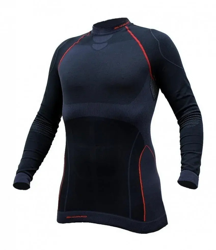 Termo prádlo Blizzard Mens long sleeve anthracite M/L