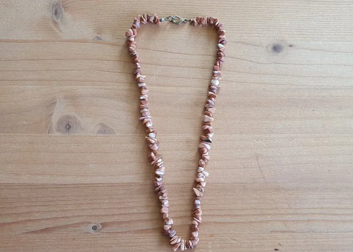 Náhrdelník z minerálů Achát Jaspis, nové