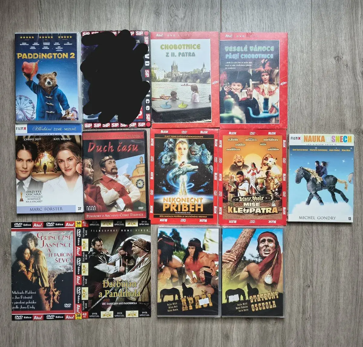 DVD kolekce - Filmy pro děti a pohádky