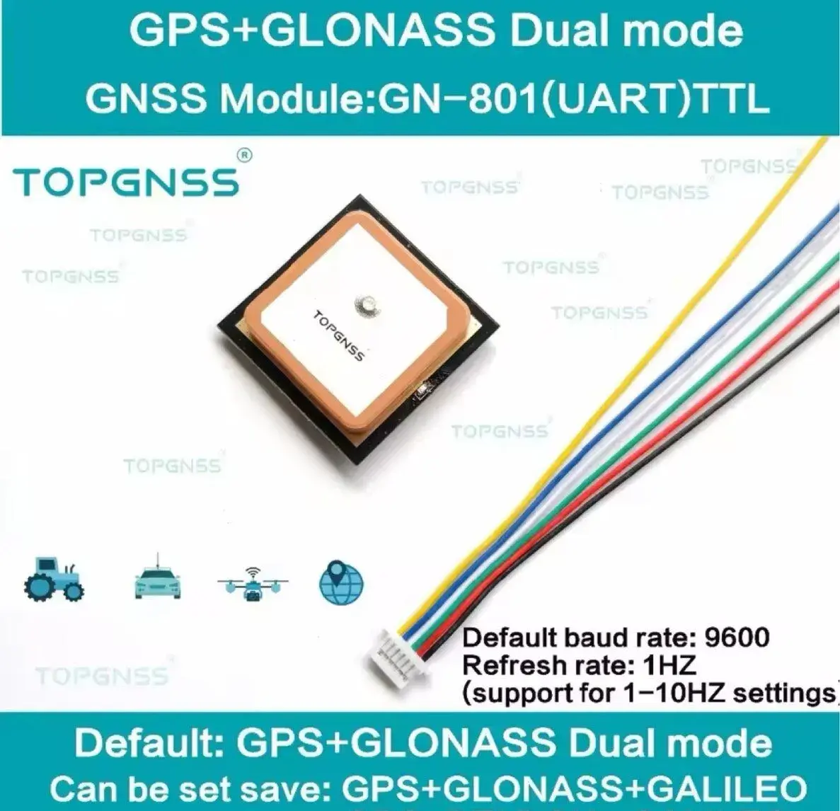 Anténní modul -/GPS/Glonass -