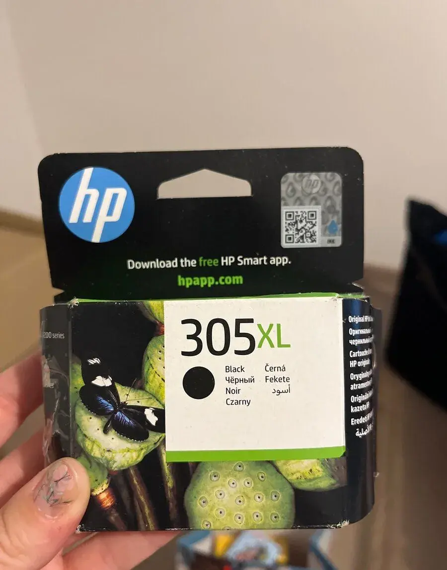 HP 305 XL Black cartridge do tiskárny