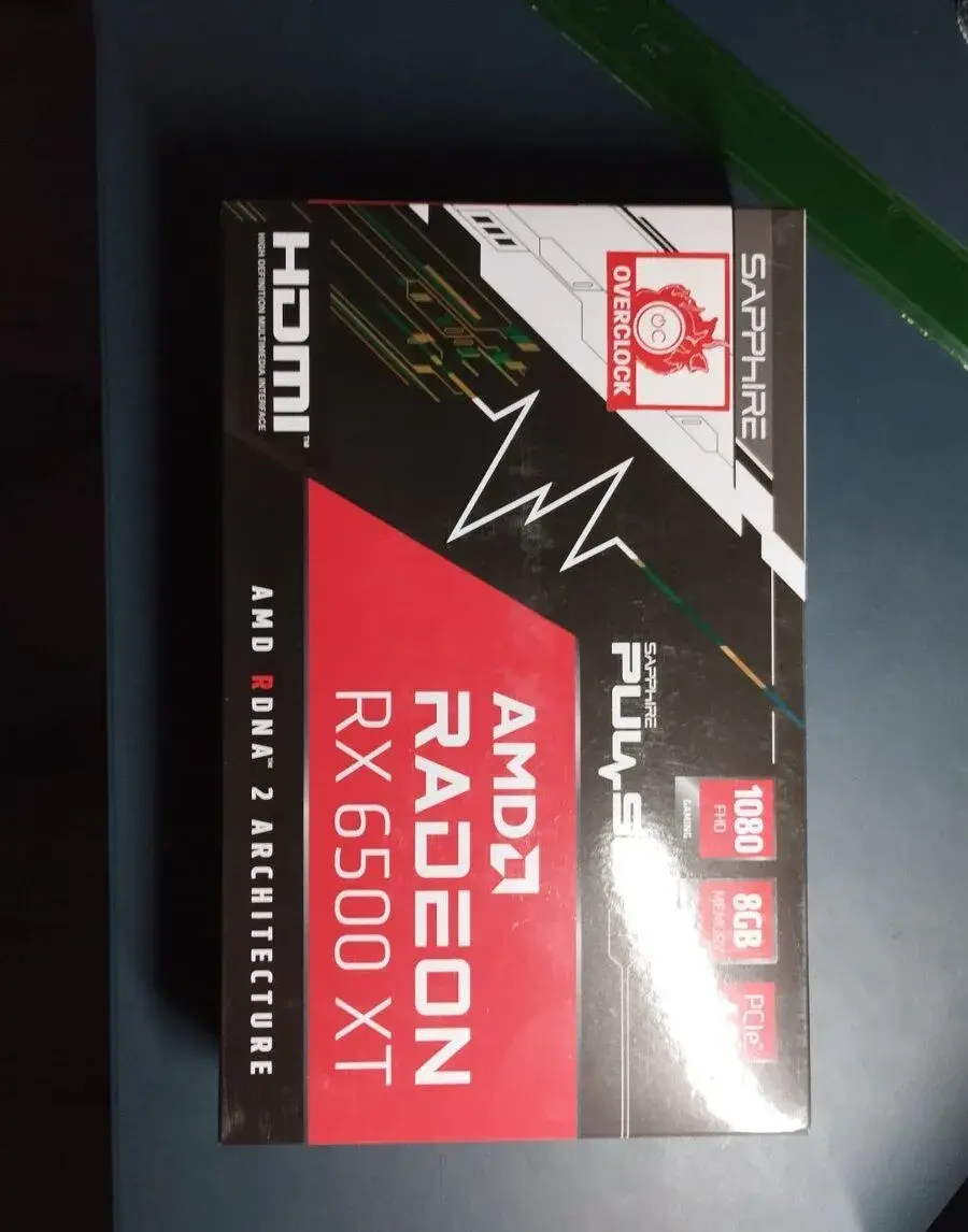 SAPPHIRE PULSE RX 6500 XT 8 GB