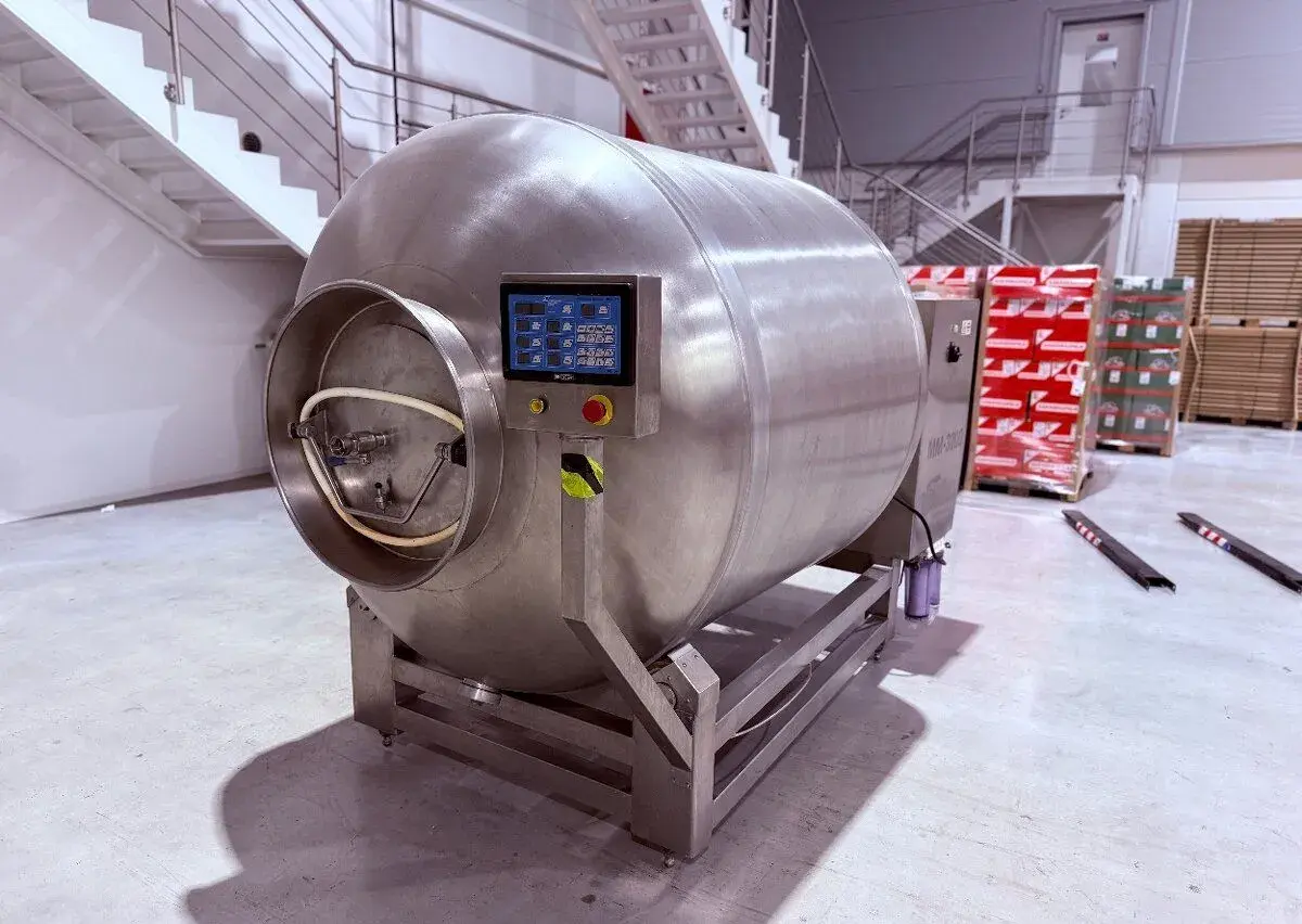 Vakuová míchačka / tumbler PSS MM-3000 — funkční, výjimečně
