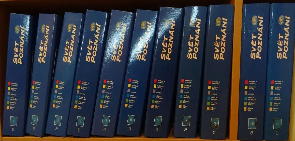 SVĚT POZNÁNÍ - komplet 11 šanonů