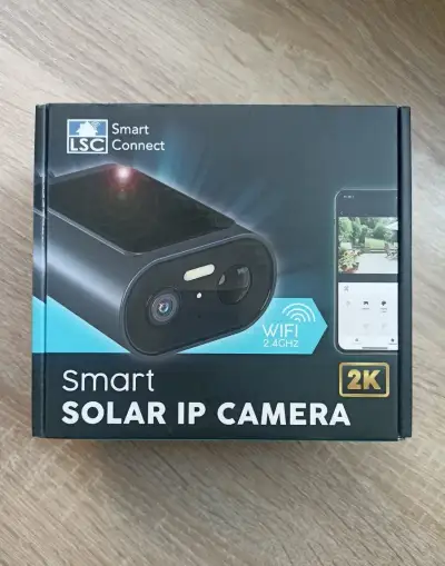 Nová 2K Smart IP Kamera (solární i kabelove zapojení)