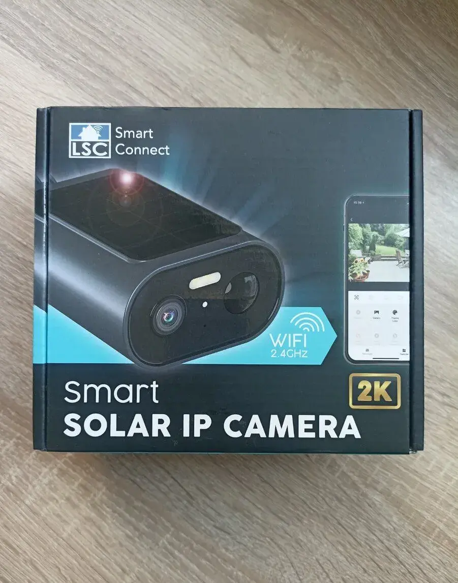 Nová 2K Smart IP Kamera (solární i kabelove zapojení)