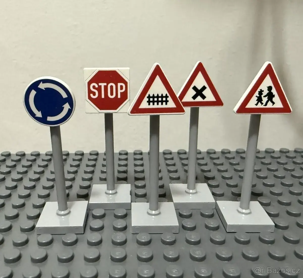 Dopravní značky LEGO / MOC / tisk na dílky