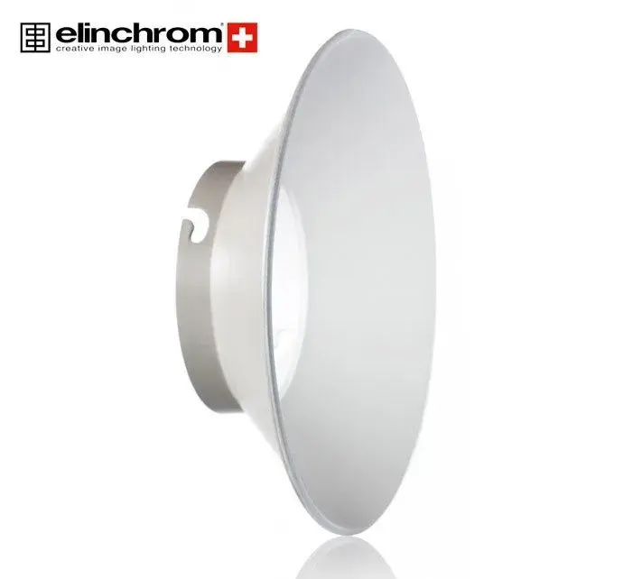 2× studiový reflektor Elinchrom Varistar 24 cm + difuzor