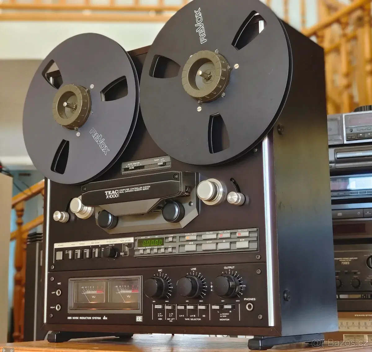 ♫ VIDEO ♫ Kotoučový magnetofon TEAC X 1000 v stavu ♫